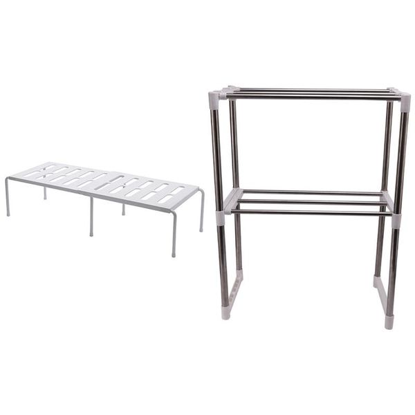 kitchen storage & organization 1 set shelf finishing small pcs oven rack standing type double holders
kitchen storage & organization 1 set shelf finishing small pcs oven rack standing type double holders