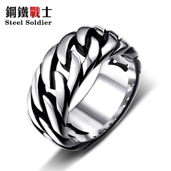 wedding rings steel soldier titanium gothic chain ring personality retro for men stainless jewelry, Slivery;golden
wedding rings steel soldier titanium gothic chain ring personality retro for men stainless jewelry, Slivery;golden