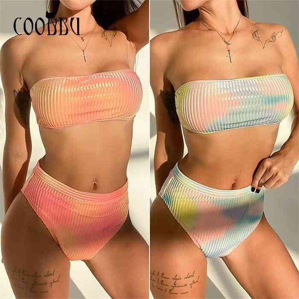 coobbu tie dye bikinis high waist swimsuit women push up swimwear ribbed bathing suit shiny bikini sets, White;black
coobbu tie dye bikinis high waist swimsuit women push up swimwear ribbed bathing suit shiny bikini sets, White;black