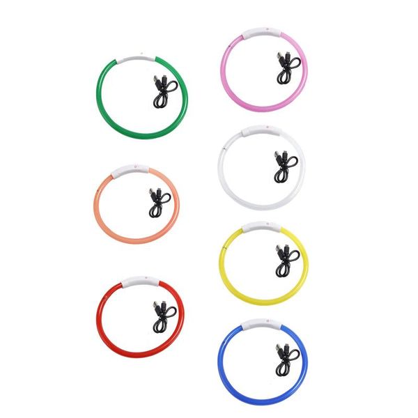led dog collar pet luminous collars night harnesses glowing safety flashing 50cm #lr2 & leashes
led dog collar pet luminous collars night harnesses glowing safety flashing 50cm #lr2 & leashes
