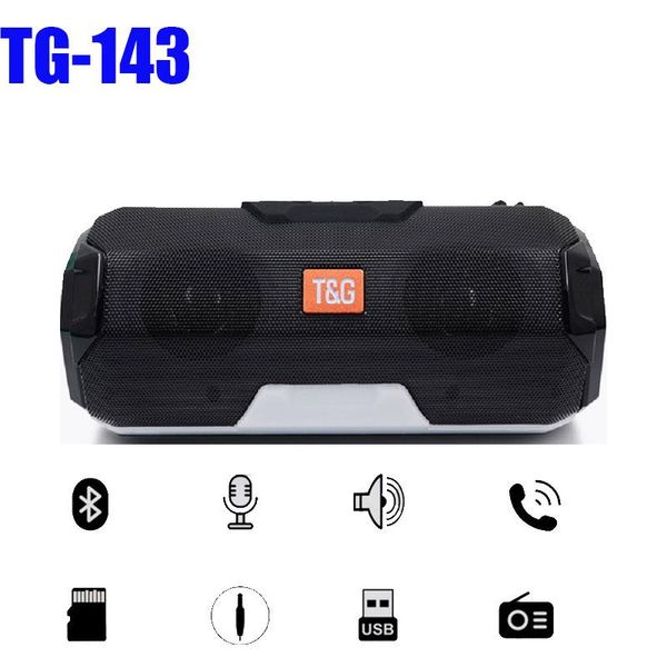 mini speakers tg143 wireless bluetooth speaker portable sound column color light subwoofer bar supports fm radio aux tf usb musiccenter
mini speakers tg143 wireless bluetooth speaker portable sound column color light subwoofer bar supports fm radio aux tf usb musiccenter