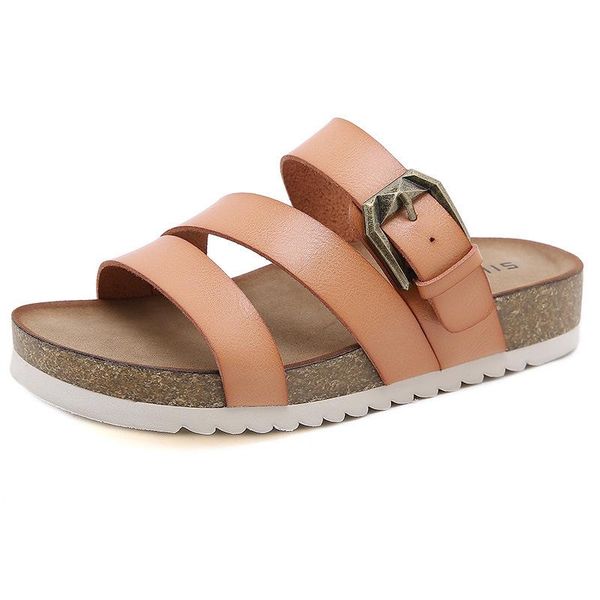 sandals ladies casual plus size slippers women summer fashion thick bottom slope with non-slip wear beach women's shoes, Black
sandals ladies casual plus size slippers women summer fashion thick bottom slope with non-slip wear beach women's shoes, Black