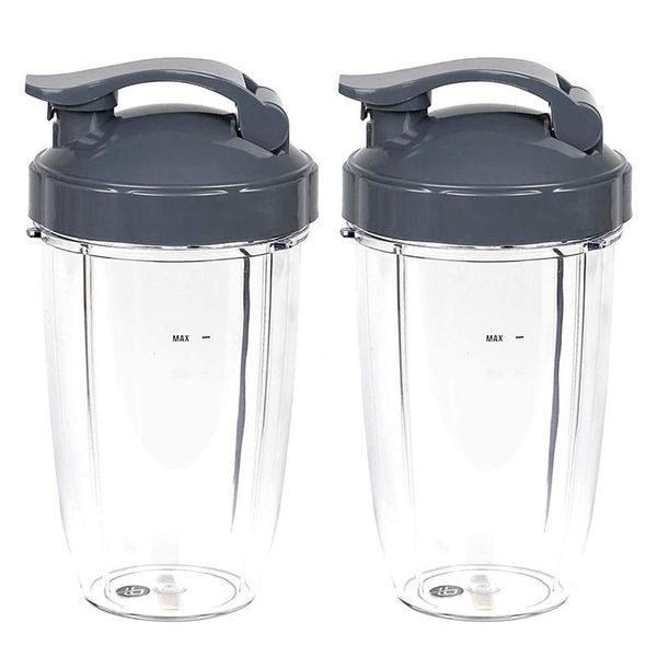 juicers 24oz tall replacement cups compatible for nb 600w/900w high-speed blender (pack of 2) by preferred parts
juicers 24oz tall replacement cups compatible for nb 600w/900w high-speed blender (pack of 2) by preferred parts