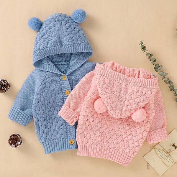 jackets autumn infant kids baby boys girls pure color hooded cardigan coat long sleeve knit children's, Blue;gray
jackets autumn infant kids baby boys girls pure color hooded cardigan coat long sleeve knit children's, Blue;gray