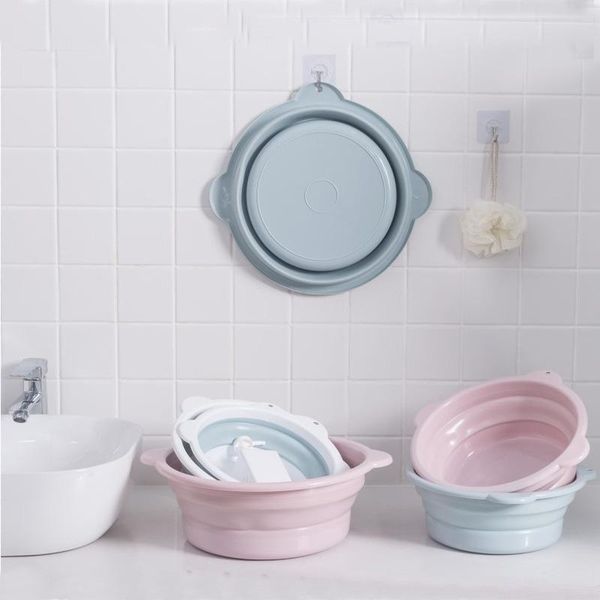 storage bags portable folding washbasin household plastic laundry tub travel thickened large wash basin mj12
storage bags portable folding washbasin household plastic laundry tub travel thickened large wash basin mj12