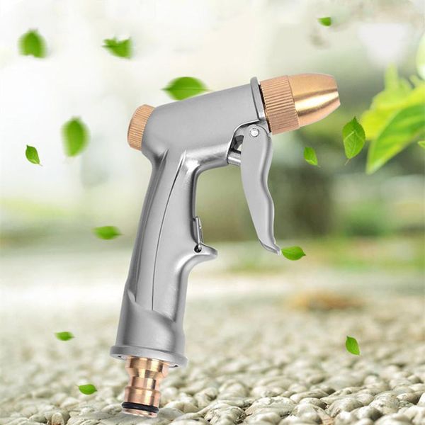 watering equipments high pressure water spray gun all metal plating garden hose pipe lawn adjustable mode spraying irrigation car wash
watering equipments high pressure water spray gun all metal plating garden hose pipe lawn adjustable mode spraying irrigation car wash