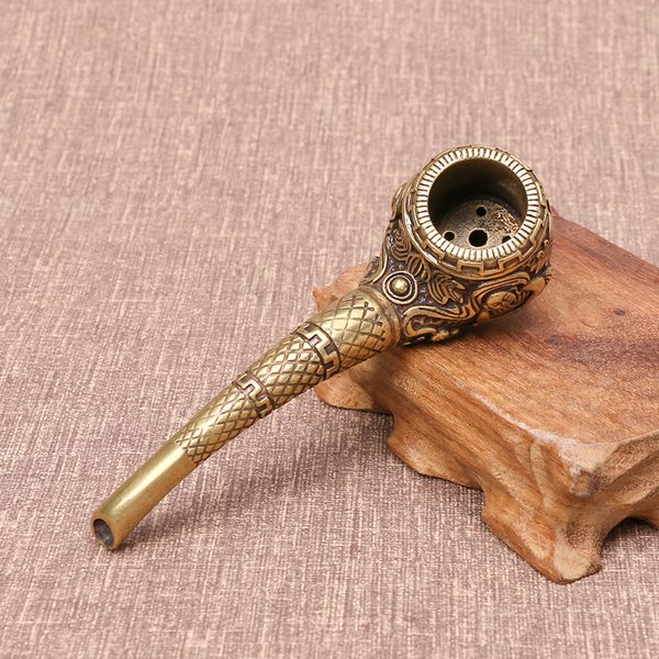 pure copper antique buddha pipe oldfashioned traditional big pipe smoking utensils dry pipe handicraft ornaments
pure copper antique buddha pipe oldfashioned traditional big pipe smoking utensils dry pipe handicraft ornaments