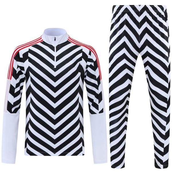 gym clothing 2021 arrial europe stripe long sleeves soccer jersey custom football training tracksuit, White;black
gym clothing 2021 arrial europe stripe long sleeves soccer jersey custom football training tracksuit, White;black