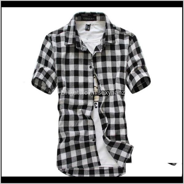 dress shirts mens apparel drop delivery 2021 fashion plaid casual short sleeve high collar chemise homme vintage shirt men clothing r2jii, White;black
dress shirts mens apparel drop delivery 2021 fashion plaid casual short sleeve high collar chemise homme vintage shirt men clothing r2jii, White;black