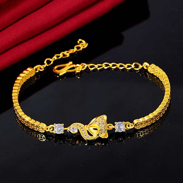 women's zircon fox chains 24k gold plate charm bracelets njgb168 fashion wedding gift women yellow gold plated bracelet, Golden;silver
women's zircon fox chains 24k gold plate charm bracelets njgb168 fashion wedding gift women yellow gold plated bracelet, Golden;silver