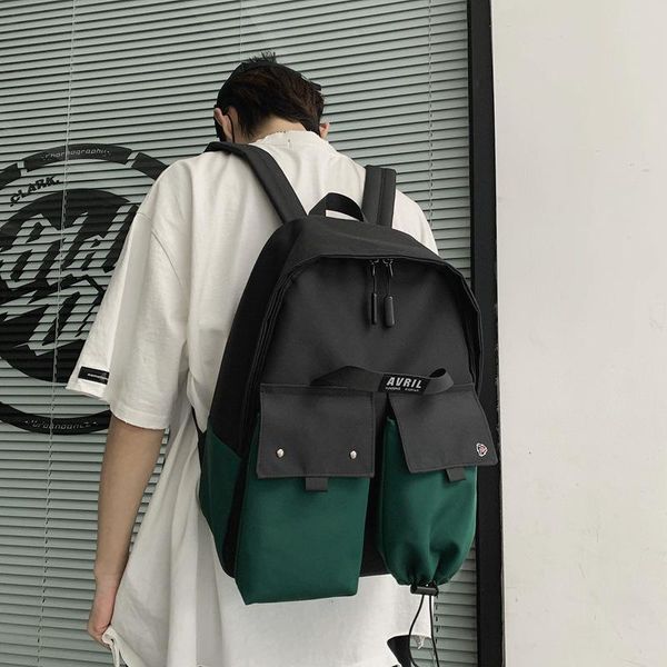 backpack ins schoolbag male high school college student campus couple casual wild tide brand shoulder bag female unisex
backpack ins schoolbag male high school college student campus couple casual wild tide brand shoulder bag female unisex