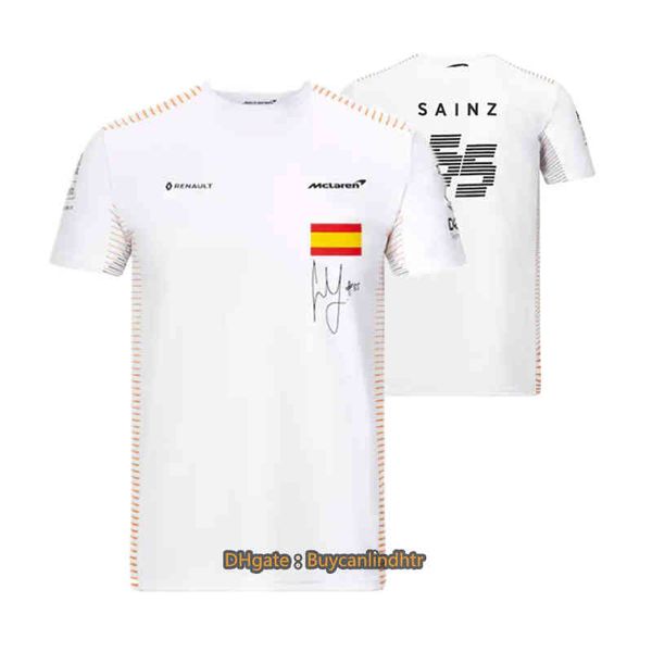 2021 season f1 racing t-shirt formula 1 team factory uniform summer short-sleeved men and women of the same style, White;black
2021 season f1 racing t-shirt formula 1 team factory uniform summer short-sleeved men and women of the same style, White;black