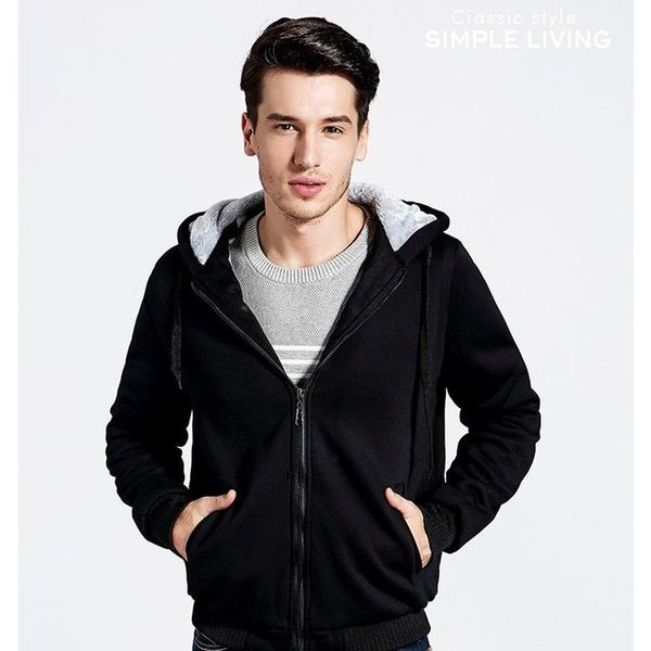 men's hoodies & sweatshirts mens winter fleece thicken warm camouflage coat zipper sweatshirt print jacket, Black
men's hoodies & sweatshirts mens winter fleece thicken warm camouflage coat zipper sweatshirt print jacket, Black