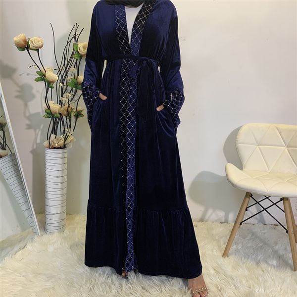 winter veet eid turkey muslim dress women lace-up moroccan kaftan jubah long robe abaya vestidos islamic clothing duabi arabic, Red
winter veet eid turkey muslim dress women lace-up moroccan kaftan jubah long robe abaya vestidos islamic clothing duabi arabic, Red