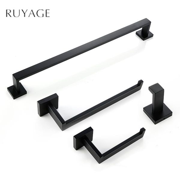 bath accessory set ruyage bathroom accessories black robe hook towel rail bar rack shelf tissue paper holder toothbrush ra03
bath accessory set ruyage bathroom accessories black robe hook towel rail bar rack shelf tissue paper holder toothbrush ra03