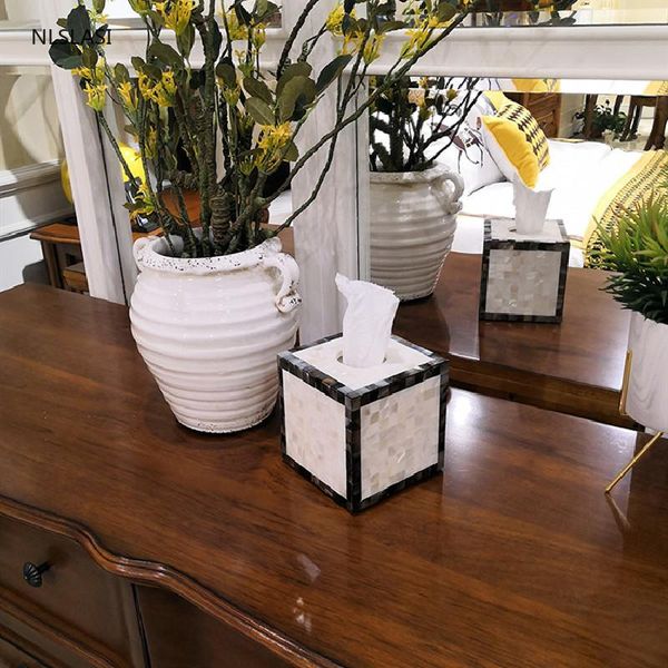 tissue boxes & napkins portable square case box container black and white shells home car towel napkin papers dispenser holder table
tissue boxes & napkins portable square case box container black and white shells home car towel napkin papers dispenser holder table