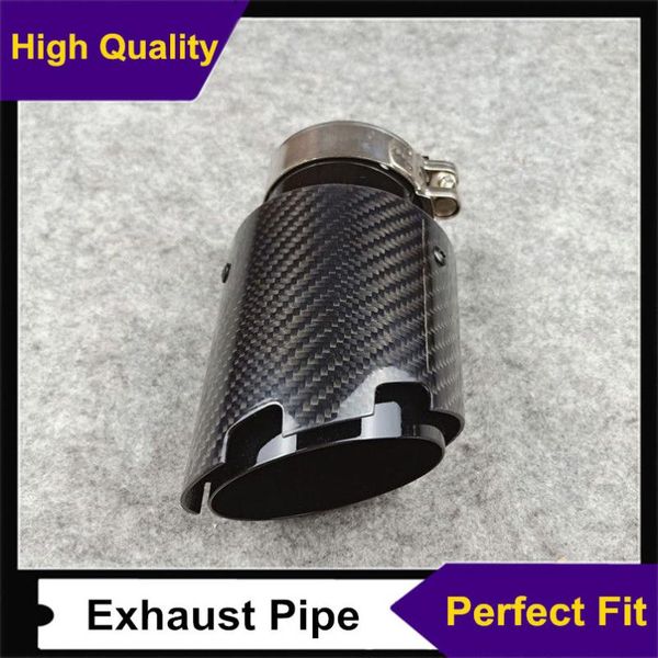 motorcycle exhaust system universal shiny carbon fiber glossy black stainless steel auto tips single end pipe for b-mw b-enz
motorcycle exhaust system universal shiny carbon fiber glossy black stainless steel auto tips single end pipe for b-mw b-enz