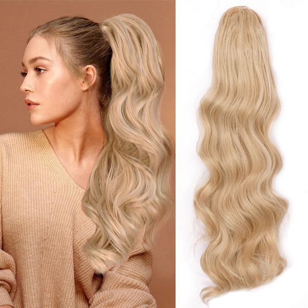 synthetic wigs werd 2021 long wavy drawstring extended ponytail heat-resistant fiber wrapped blonde brown red wig, Black
synthetic wigs werd 2021 long wavy drawstring extended ponytail heat-resistant fiber wrapped blonde brown red wig, Black