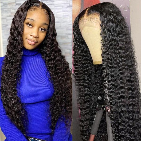 lace wigs deep wave closure wig glueless transparent human hair frontal 4x4 brazilian curly, Black;brown
lace wigs deep wave closure wig glueless transparent human hair frontal 4x4 brazilian curly, Black;brown