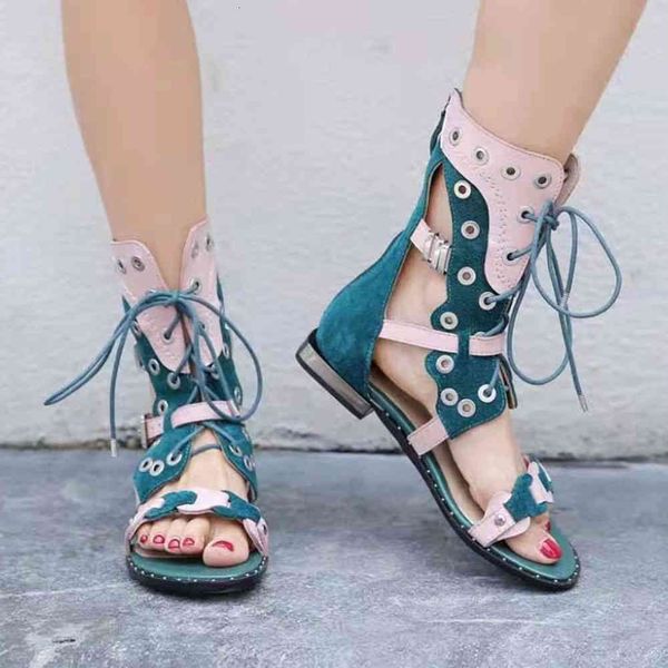 sandals vintage plush size 43 female mixed color lace up zipper buckle strap sandals women rome casual shoes woman, Black
sandals vintage plush size 43 female mixed color lace up zipper buckle strap sandals women rome casual shoes woman, Black