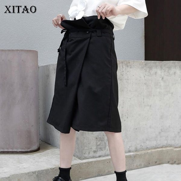 women's pants & capris xitao irregular drawstring pockets solid women 2021 autumn loose casual fashion style all match clothes zyq4125, Black;white
women's pants & capris xitao irregular drawstring pockets solid women 2021 autumn loose casual fashion style all match clothes zyq4125, Black;white