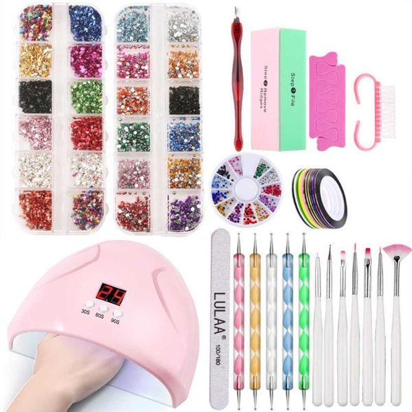 nail art tool kit set nail lamp uv art gels dryer pen polisher manicure accessories tools set
nail art tool kit set nail lamp uv art gels dryer pen polisher manicure accessories tools set