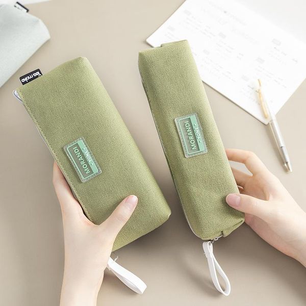 pencil cases tone morandi bag triangle / square shape pen case vintage color storage pouch for stationery school student award
pencil cases tone morandi bag triangle / square shape pen case vintage color storage pouch for stationery school student award