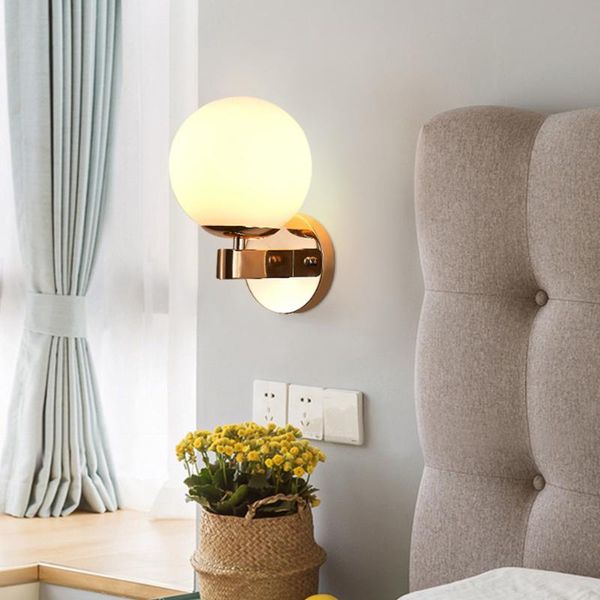 modern glass ball wall lights beside lamp gold/chrome moon wandlamp lighting bathroom mirror stair light bedroom decor
modern glass ball wall lights beside lamp gold/chrome moon wandlamp lighting bathroom mirror stair light bedroom decor