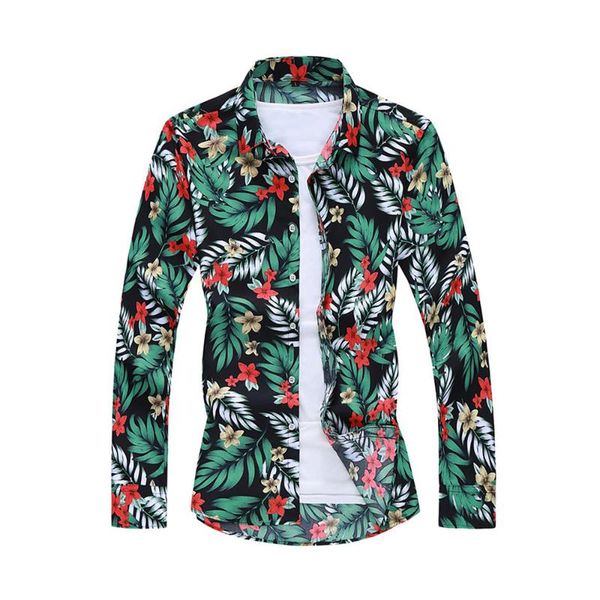 men's casual shirts hawaii tree printed loose fashion blouses long sleeve blouse autumn spring shirt men button large size, White;black
men's casual shirts hawaii tree printed loose fashion blouses long sleeve blouse autumn spring shirt men button large size, White;black