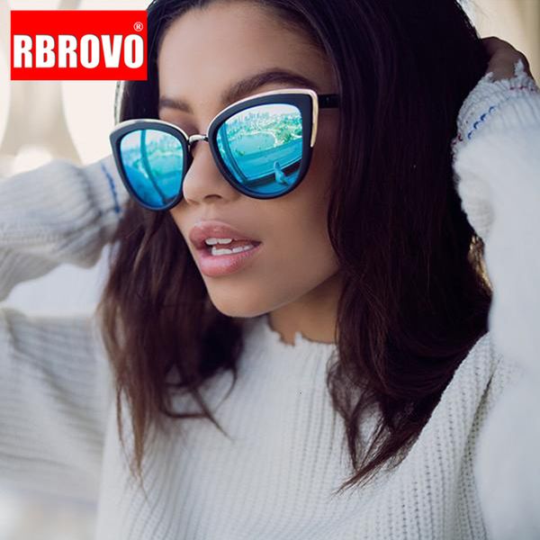 designer sunglasses rbrovo 2021 fashion metal women vintage cateye eyewear for mirror retro party oculos de sol feminino uv400, White;black
designer sunglasses rbrovo 2021 fashion metal women vintage cateye eyewear for mirror retro party oculos de sol feminino uv400, White;black