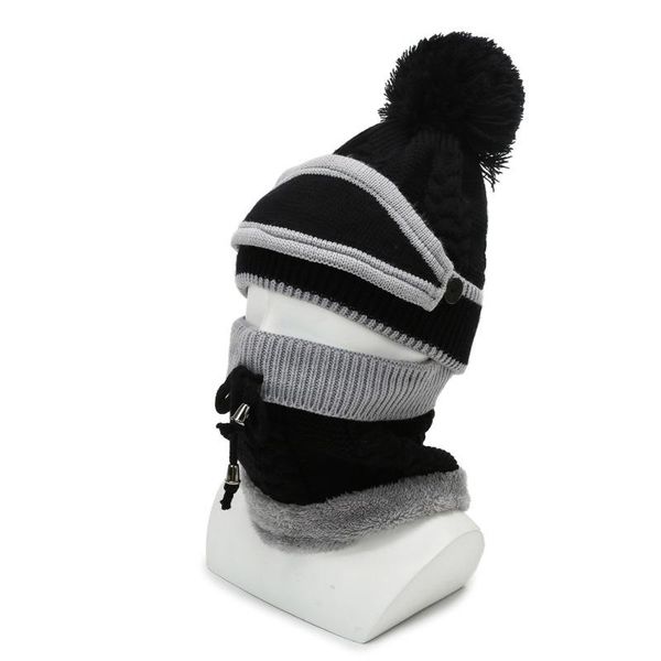 beanie/skull caps variety wearing velvet hats women warm winter thick wool beanies hat bib mask female knit skullies ear protector, Blue;gray
beanie/skull caps variety wearing velvet hats women warm winter thick wool beanies hat bib mask female knit skullies ear protector, Blue;gray