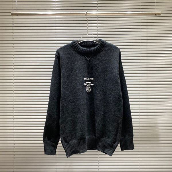 new 22ss brand letter embroidery printed knit men's sweater fashion simple loose round neck same sweater classic designer clothing s-xx, White;black
new 22ss brand letter embroidery printed knit men's sweater fashion simple loose round neck same sweater classic designer clothing s-xx, White;black