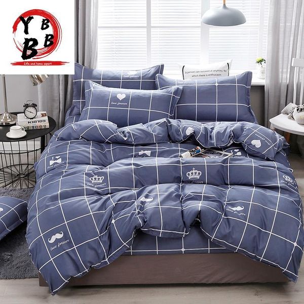 bedding sets home textile twin full king bed linen set boys kid girls plaid duvet cover sheet pillowcase bedclothes
bedding sets home textile twin full king bed linen set boys kid girls plaid duvet cover sheet pillowcase bedclothes