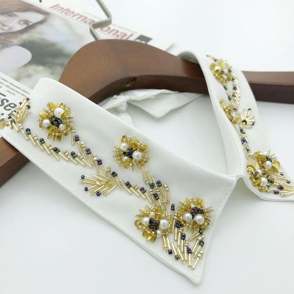 bow ties flower beads fake collar women shirt blouse collars removable embroidered detachable female nep kraagie, Black;gray
bow ties flower beads fake collar women shirt blouse collars removable embroidered detachable female nep kraagie, Black;gray