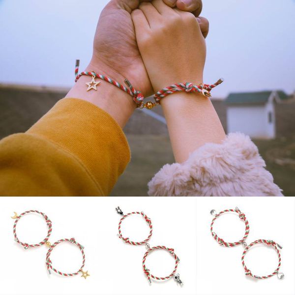 kimter men women magnetic couple bracelet mutual attraction rope braided vows of eternal love distance bracelets gifts q120fz, Golden;silver
kimter men women magnetic couple bracelet mutual attraction rope braided vows of eternal love distance bracelets gifts q120fz, Golden;silver