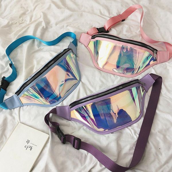 fashion belt bum bag waterproof transparent clear punk holographic fanny pack laser waist pack for women
fashion belt bum bag waterproof transparent clear punk holographic fanny pack laser waist pack for women