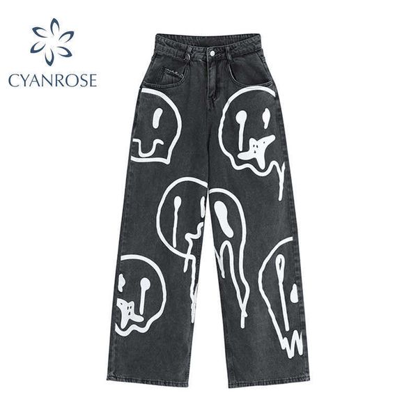 spring fashion ins street hip-hop printing wash jeans loose casual denim wide leg pants woman long trousers 210927, Blue
spring fashion ins street hip-hop printing wash jeans loose casual denim wide leg pants woman long trousers 210927, Blue