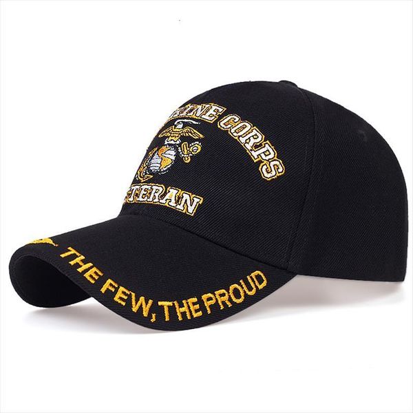 fashion u.s. marine corps veteran the few proud hats letter embroidered caps proudly usmc black baseball, Blue;gray 
fashion u.s. marine corps veteran the few proud hats letter embroidered caps proudly usmc black baseball, Blue;gray
