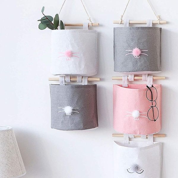 storage bags small pocket on the wall behind bedroom door bag cotton linen large-capacity hanging closet
storage bags small pocket on the wall behind bedroom door bag cotton linen large-capacity hanging closet