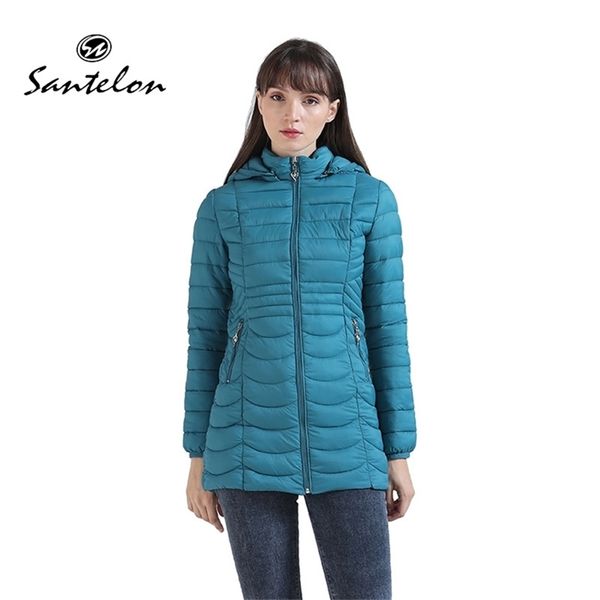 santelon women long ultralight padded jacket with detachable hood warm parka lady winter slim coat female cotton clothing 211216, Black
santelon women long ultralight padded jacket with detachable hood warm parka lady winter slim coat female cotton clothing 211216, Black