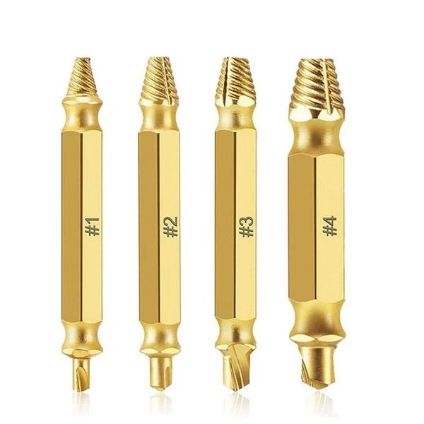 professional hand tool sets 4pcs damaged screw extractor set easily remove stripped or screws double ended removers
professional hand tool sets 4pcs damaged screw extractor set easily remove stripped or screws double ended removers