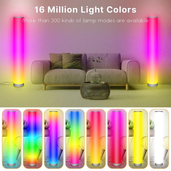 floor lamps 41 inches rgb modern bedroom standing lamp 8 colors adjustable 10 levels of brightness with remote control
floor lamps 41 inches rgb modern bedroom standing lamp 8 colors adjustable 10 levels of brightness with remote control