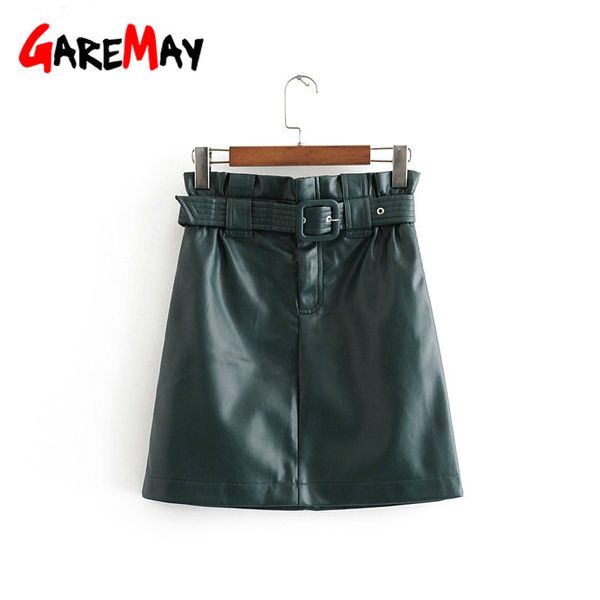 women chic pu leather skirt female high waist winter mini wrap with belt zipper vintage stylish casual s mujer 210428, Black
women chic pu leather skirt female high waist winter mini wrap with belt zipper vintage stylish casual s mujer 210428, Black