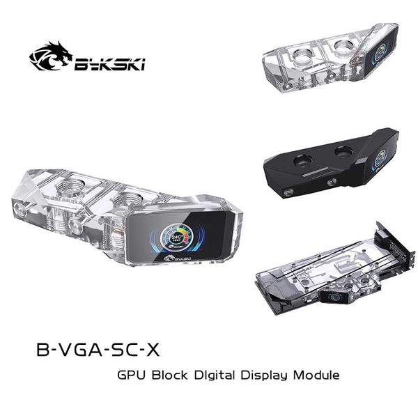 bykski gpu temperature digital display for computer cooling water block cooler with color display, b-vga-sc-x fans & coolings
bykski gpu temperature digital display for computer cooling water block cooler with color display, b-vga-sc-x fans & coolings