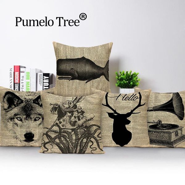 cushion/decorative pillow vintage decorative pillows animal cushion black white drop cover linen print cushions home decor
cushion/decorative pillow vintage decorative pillows animal cushion black white drop cover linen print cushions home decor