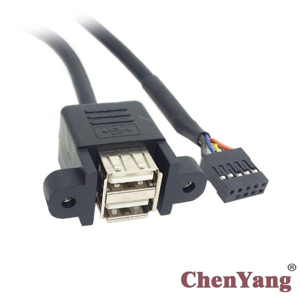 video cables & connectors xiwai motherboard 9 pin header to stackable dual usb 2.0 a type female cable 50cm with screw panel holes
video cables & connectors xiwai motherboard 9 pin header to stackable dual usb 2.0 a type female cable 50cm with screw panel holes