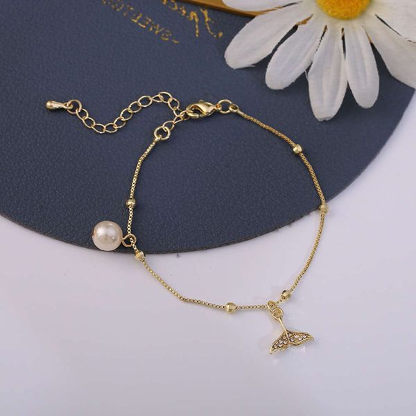 hand catenary korean temperament color super fairy elegant fishtail pearl bracelet female adjustable girl exquisite bracelet, Black
hand catenary korean temperament color super fairy elegant fishtail pearl bracelet female adjustable girl exquisite bracelet, Black
