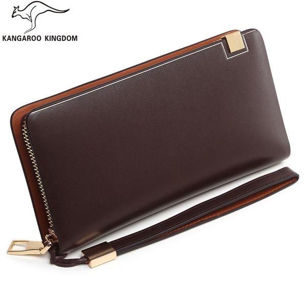 wallets kangaroo kingdom brand men wallet long split leather zipper clutch purse card holder phone, Red;black
wallets kangaroo kingdom brand men wallet long split leather zipper clutch purse card holder phone, Red;black
