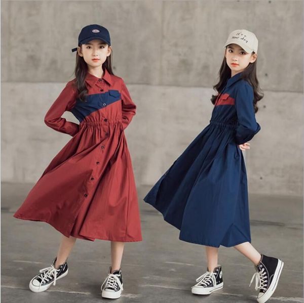 girl's dresses korea casual gi 2021 autumn winter long sleeve princess dress 5pcs/lot 6-14year, Red;yellow
girl's dresses korea casual gi 2021 autumn winter long sleeve princess dress 5pcs/lot 6-14year, Red;yellow