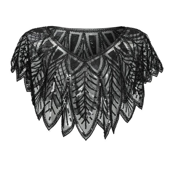 scarves 1920s shawl wraps sequin beaded evening cape bridal bolero flapper deco wedding cover up, Blue;gray
scarves 1920s shawl wraps sequin beaded evening cape bridal bolero flapper deco wedding cover up, Blue;gray